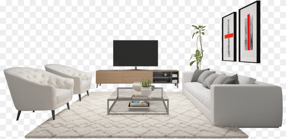 Living 3 F Living Room, Architecture, Living Room, Indoors, Table Free Png Download