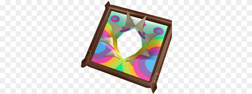 Living Art Psychadelic Pop Roblox Wikia Fandom Picture Frame, Computer Hardware, Electronics, Hardware, Monitor Free Transparent Png