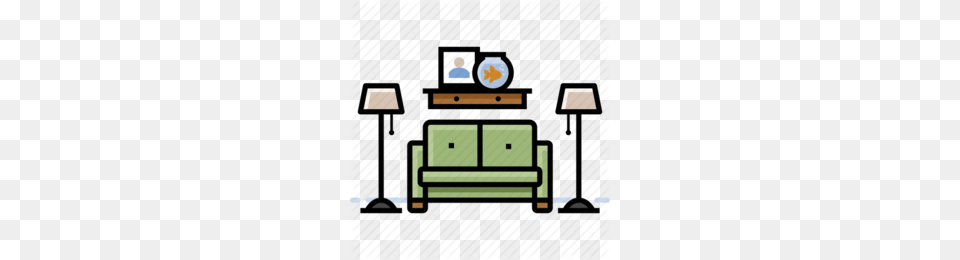 Living Room Clipart, Lamp, Furniture, Altar, Architecture Png Image