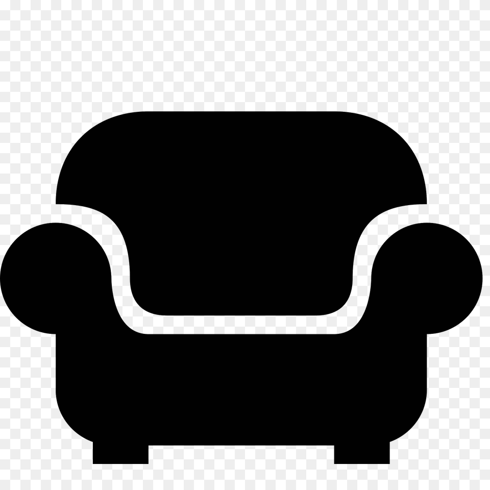 Living Room Icon, Gray Free Transparent Png