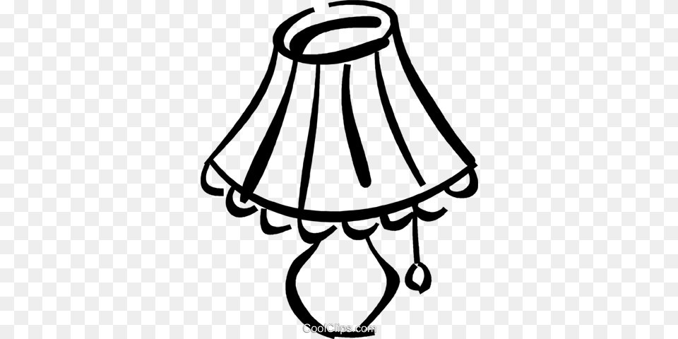 Living Room Lamp Royalty Vector Clip Art Illustration, Lampshade, Bow, Weapon Free Png Download