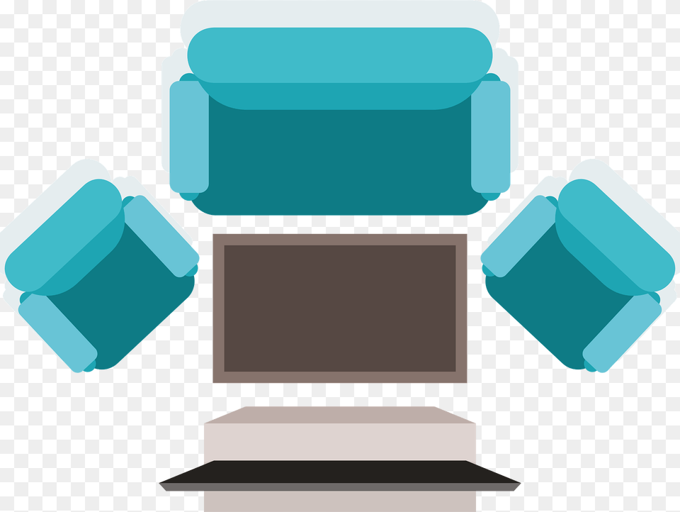 Living Room Top View Clipart, Ice Free Transparent Png