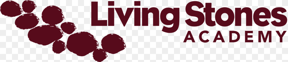 Living Stones Academy Logo Graphic Design, Maroon Png Image