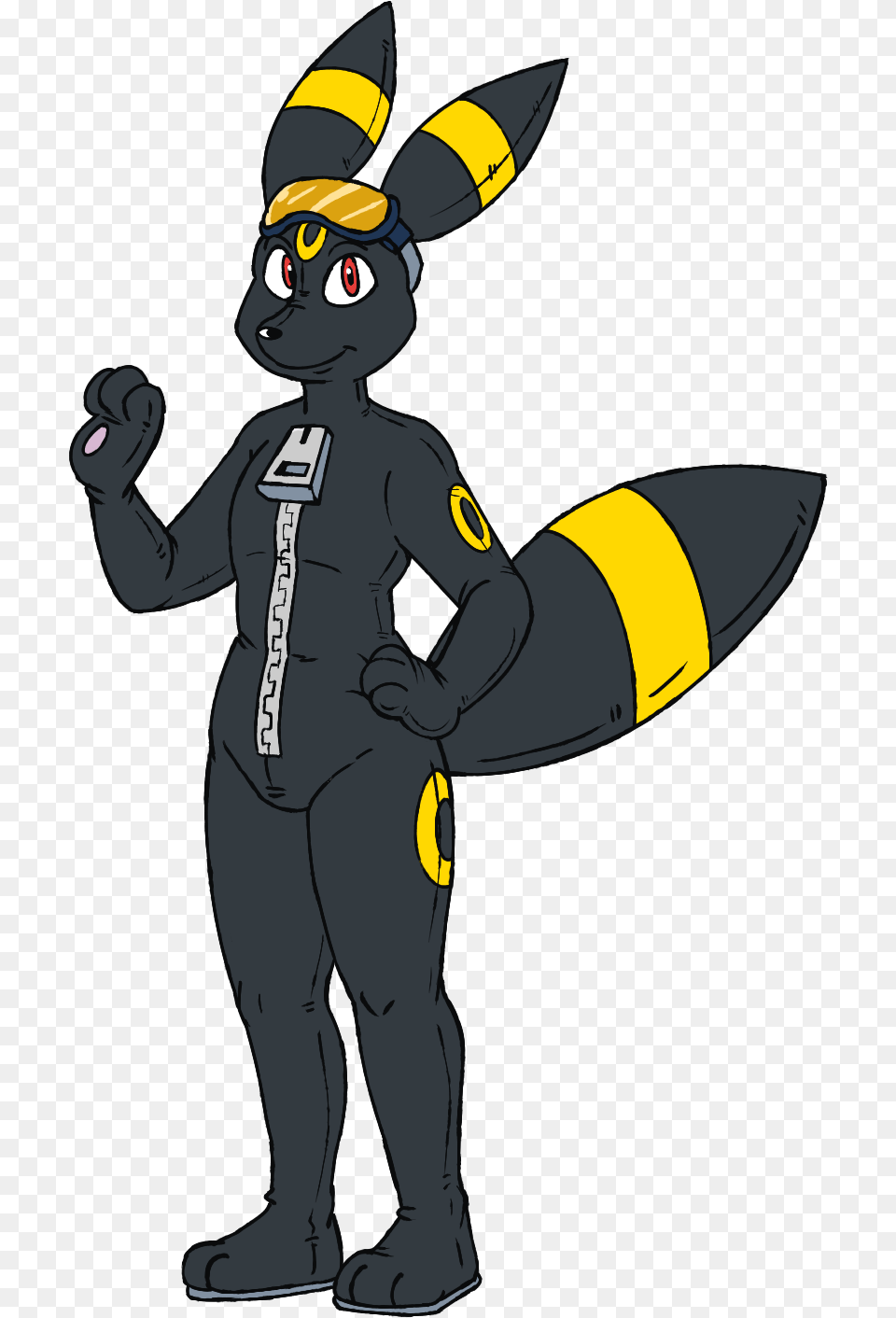 Living Suit Umbreon Umbreon Living Suit, Person, Animal, Bee, Insect Free Png