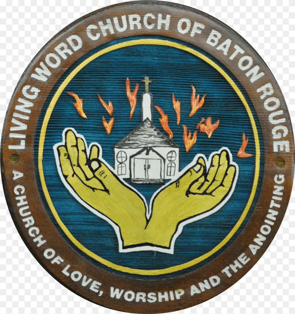 Living Word Church Of Baton Rouge U2013 A Love, Badge, Emblem, Logo, Symbol Free Transparent Png
