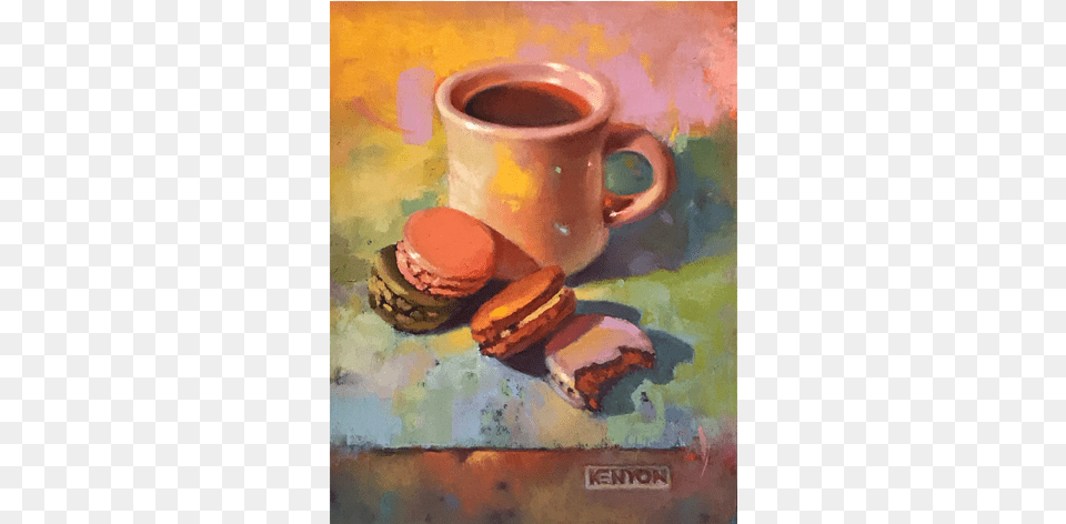 Liz Kenyonfine Art Pastel Painting Coffee Cup, Food, Sweets Png