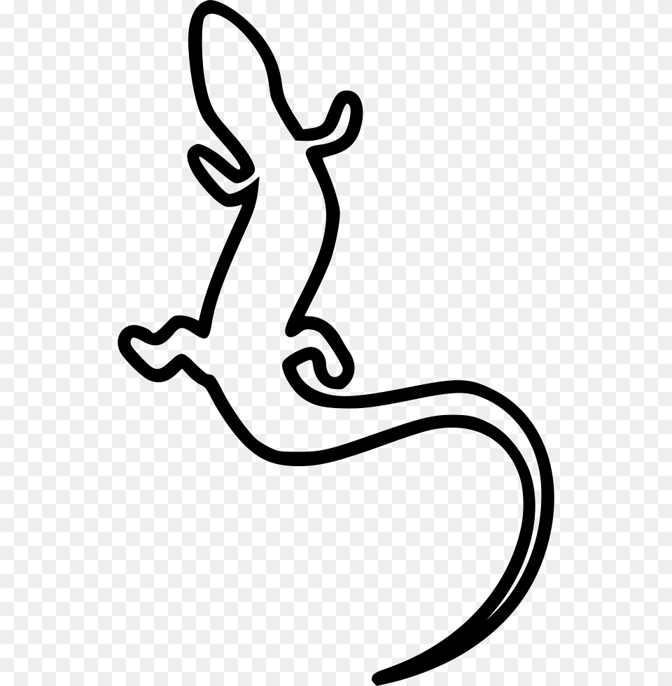 Lizard Lizard Icon, Stencil, Animal, Mammal, Smoke Pipe Free Png Download