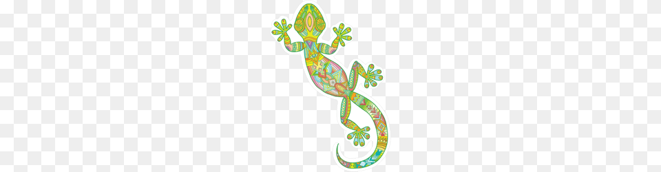 Lizard Gecko Curled Up Sticker, Pattern, Paisley, Dynamite, Weapon Free Transparent Png