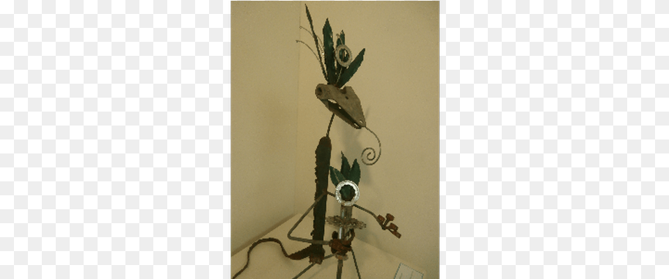 Lizard King Scrap Metal Sculpture Sculpture, Bronze, Art, Flower, Flower Arrangement Png Image