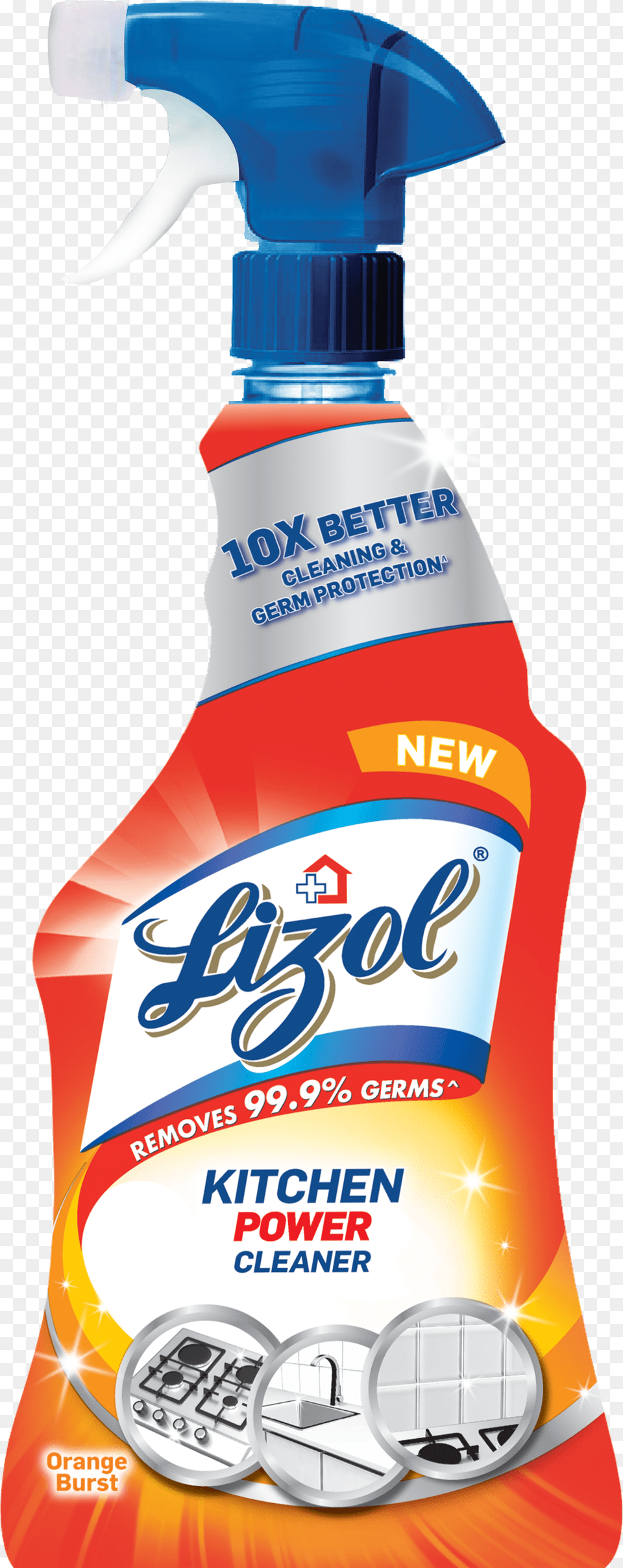 Lizol Lizol Kitchen Power Cleaner, Food, Ketchup, Bottle, Cleaning Free Transparent Png