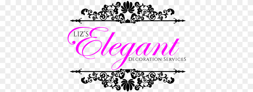 Lizs Elegant Decorations Elegance, Purple, Text, Dynamite, Weapon Png Image