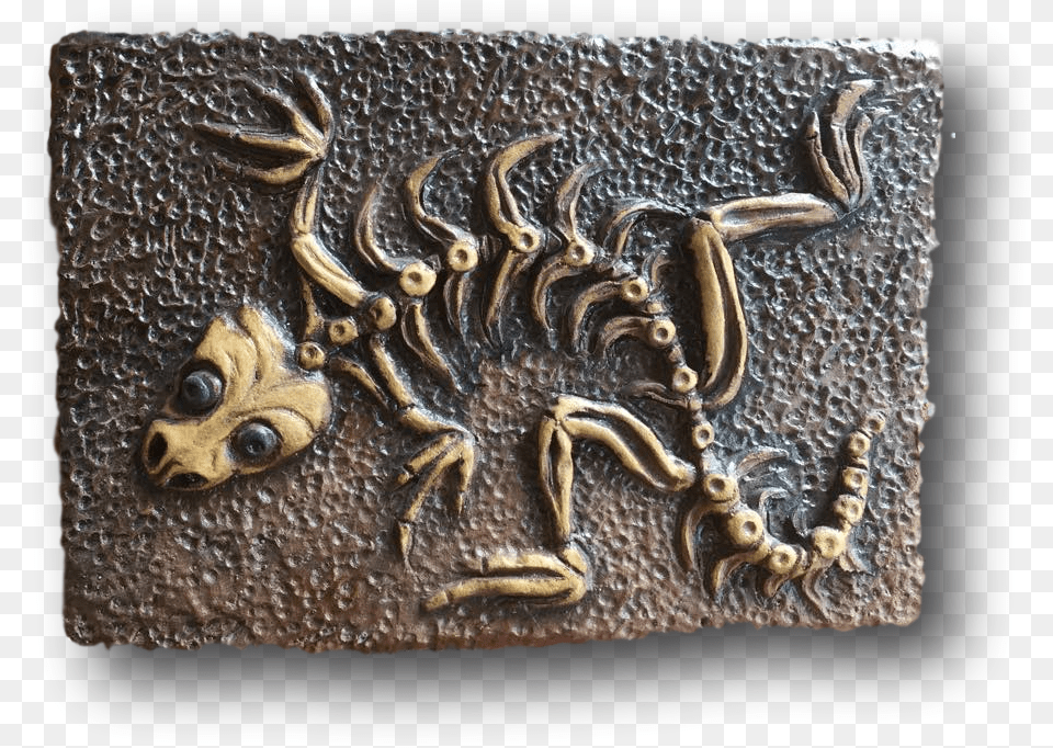 Lizza Dora Lizard Fossil By Mike Quinn, Bronze, Accessories, Animal, Bird Png Image
