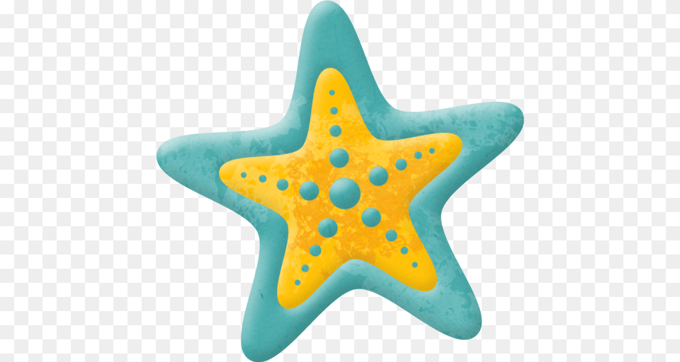 Ljd Wos Starfish Blue, Star Symbol, Symbol, Animal, Fish Free Png Download