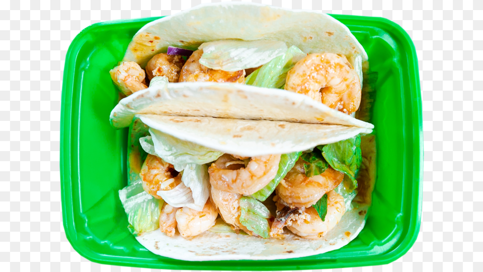 Lk Shrimp Tacos Taco, Food, Food Presentation, Plate, Bread Free Png Download