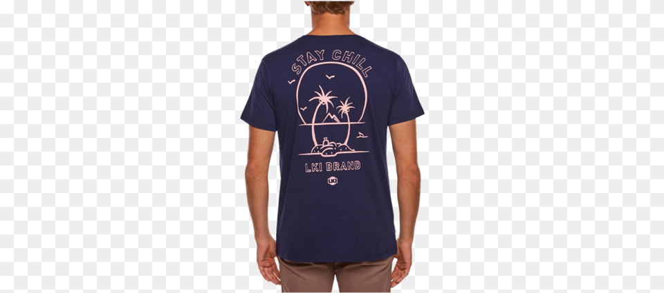 Lki Maui Mens T Shirt Navy Pnsk Triko Desigual, Clothing, T-shirt Png