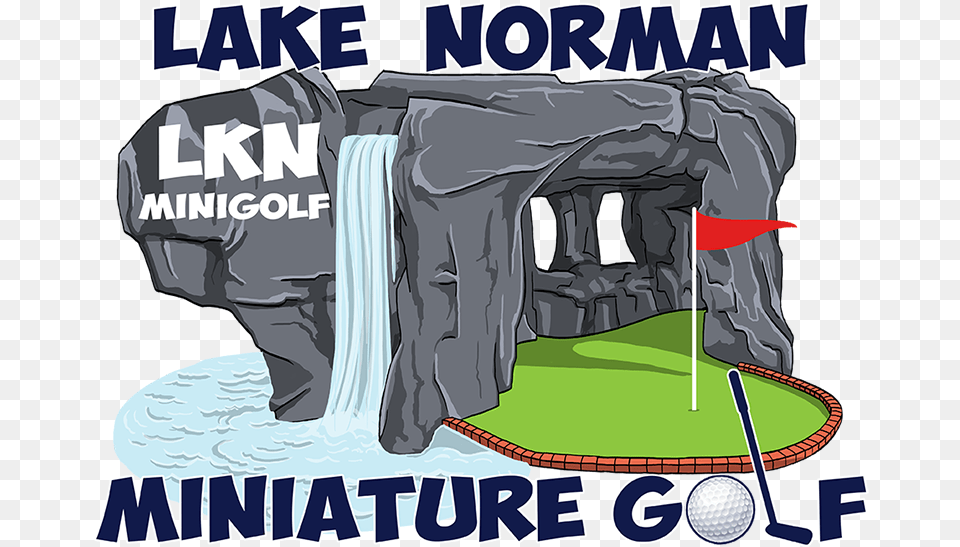 Lkn Mini Golf Logo Lake Norman Mini Golf Logo, Fun, Sport, Leisure Activities, Mini Golf Free Transparent Png