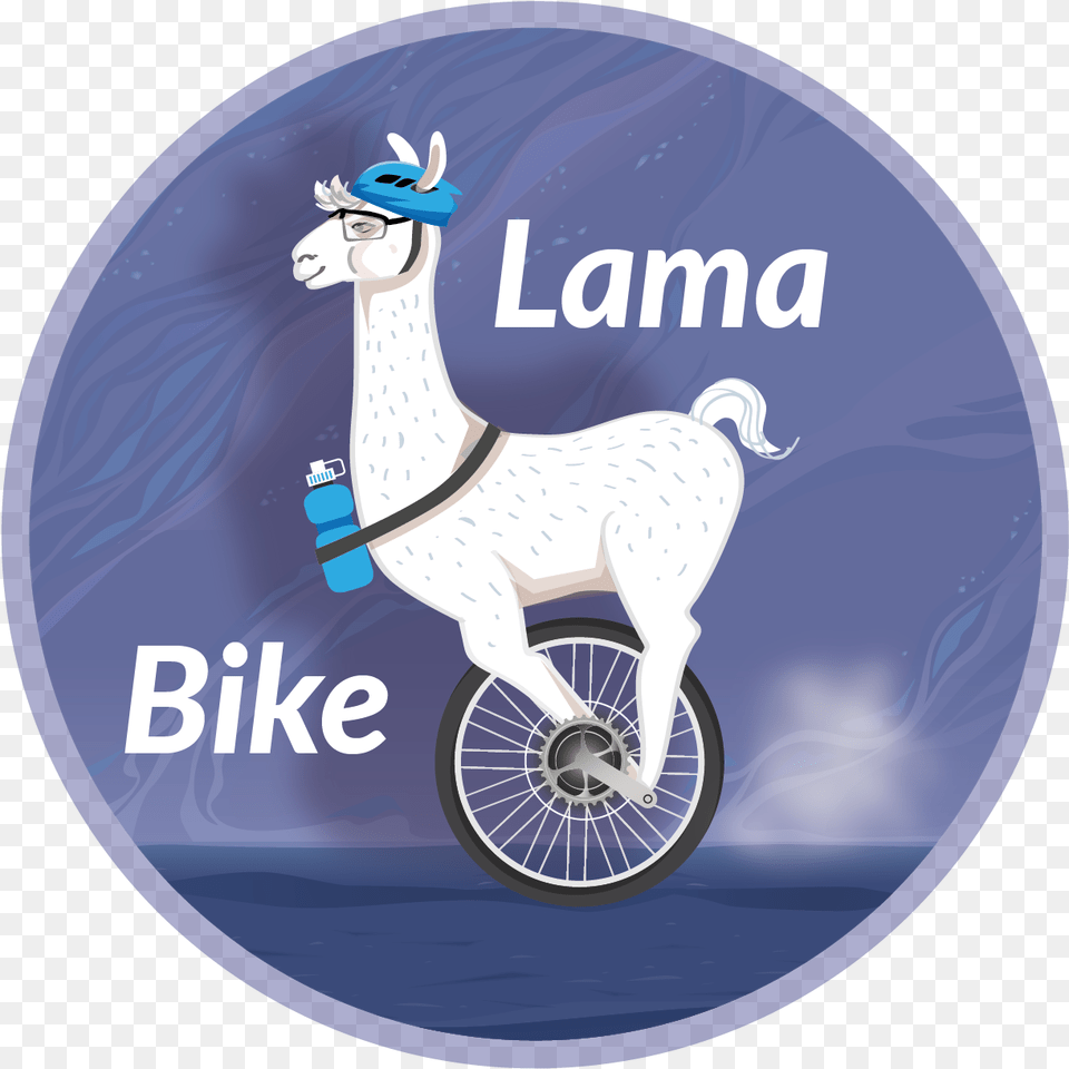 Llama, Machine, Wheel, Animal, Mammal Free Png Download