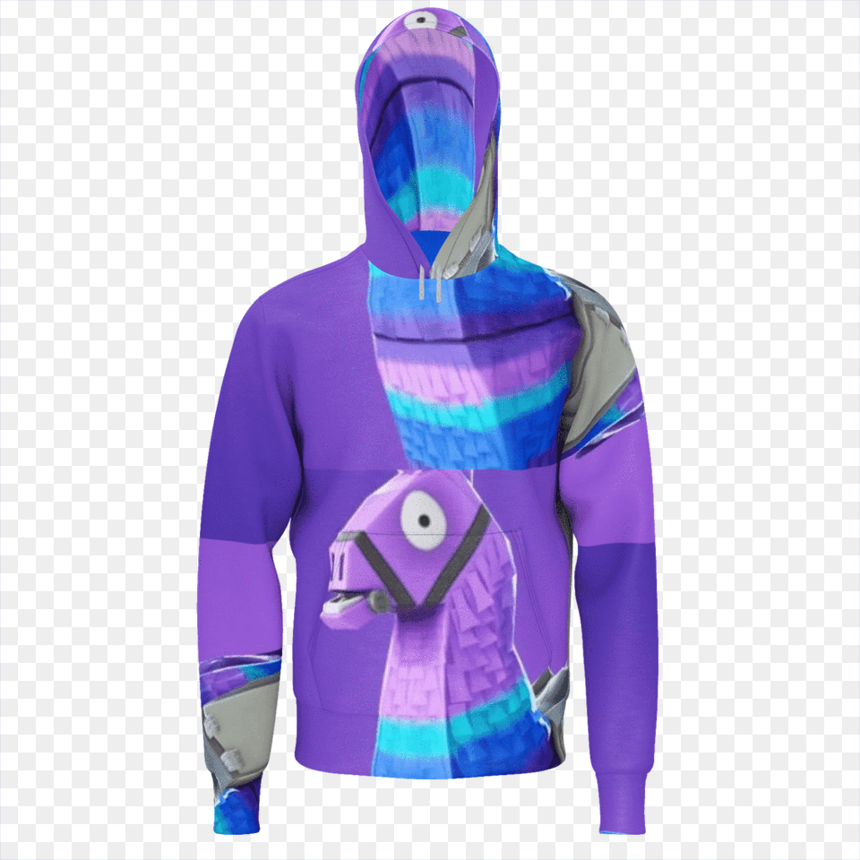 Llama, Clothing, Sweatshirt, Sweater, Hood Free Transparent Png