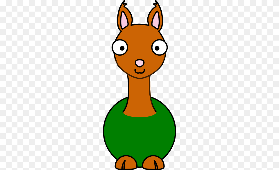 Llama Clipart, Animal, Wildlife, Deer, Mammal Png Image