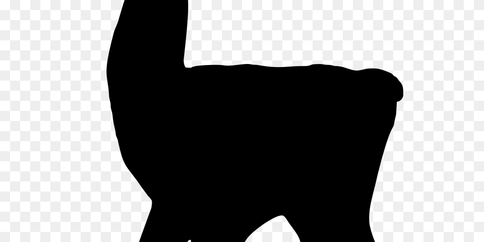 Llama Clipart, Gray Png Image