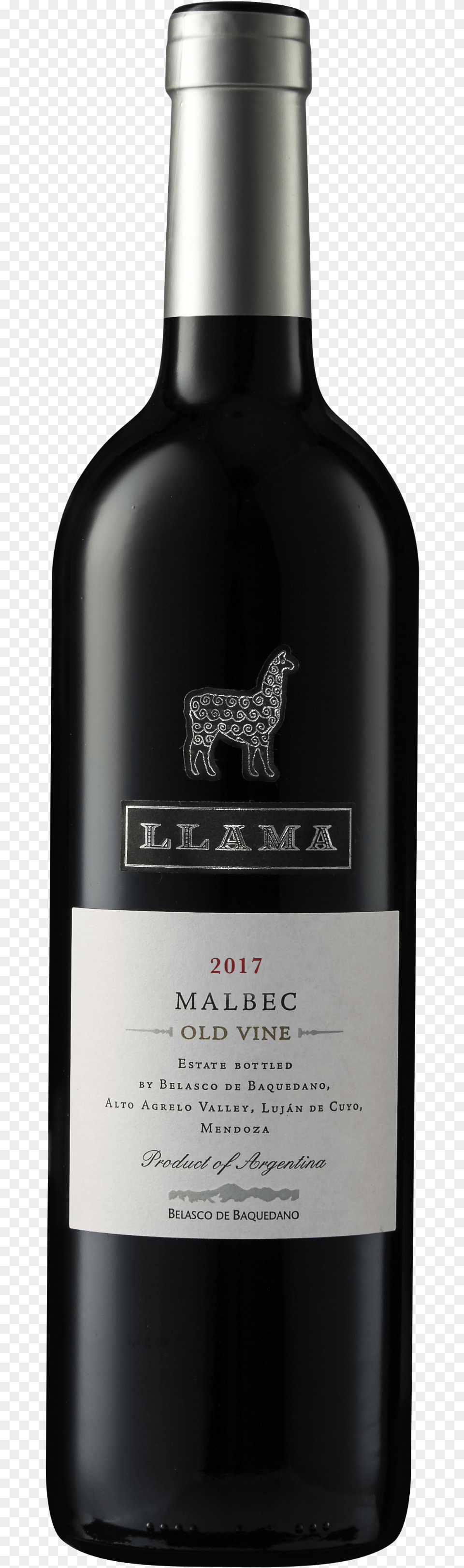 Llama Malbec Balbo Reserva Malbec, Alcohol, Beverage, Bottle, Liquor Free Png Download