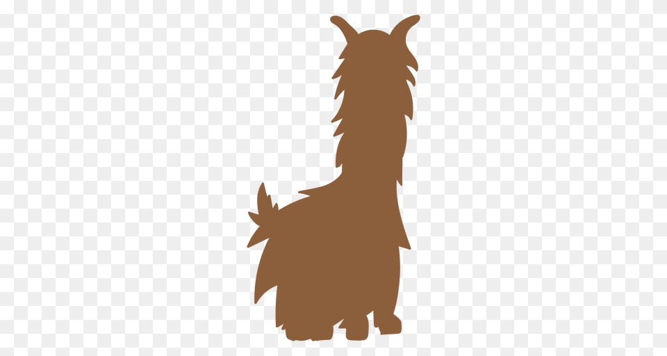 Llama Sitting Silhouette, Animal, Mammal, Horse Png