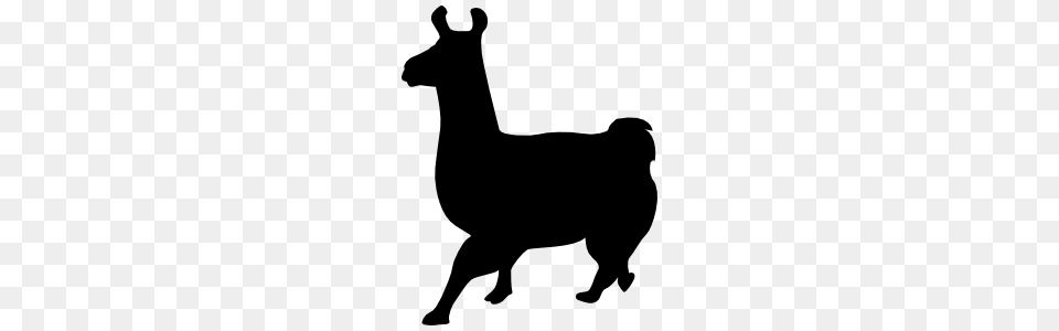 Llama Stickers Car Decals, Silhouette, Stencil, Animal, Mammal Free Transparent Png