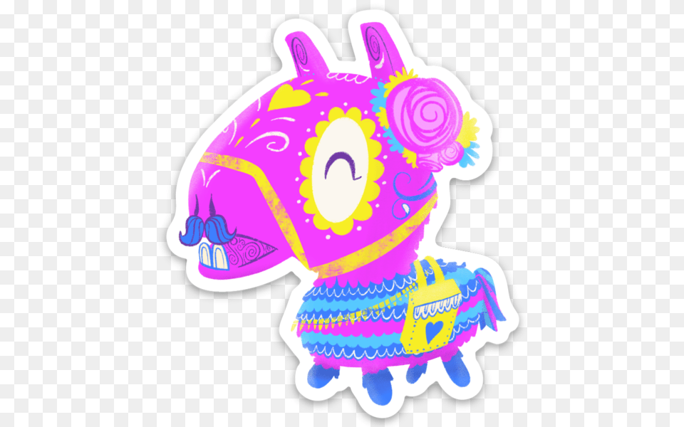 Llama Sugar Skull, Toy, Pinata Free Transparent Png