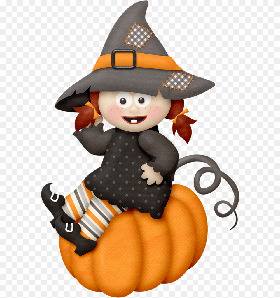 Lliella Boo Witch1b Halloween Clipart, Person, Face, Head, Doll Free Png Download
