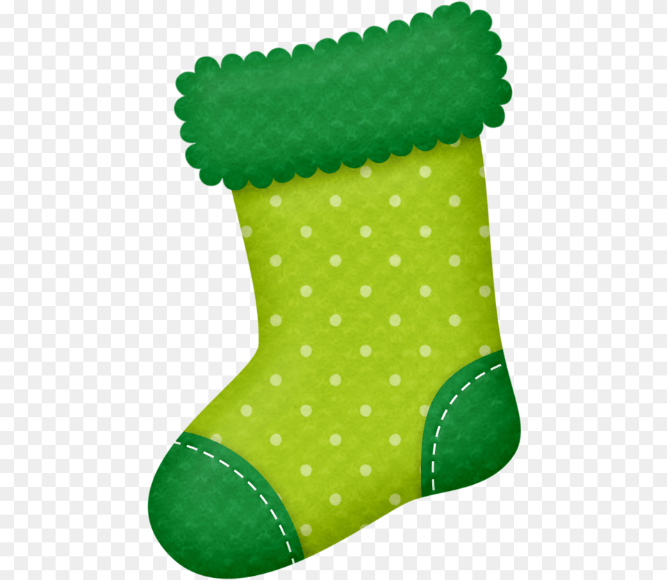 Lliella Holidayhoopla Stocking Christmas Stocking Green, Clothing, Hosiery, Christmas Decorations, Festival Png