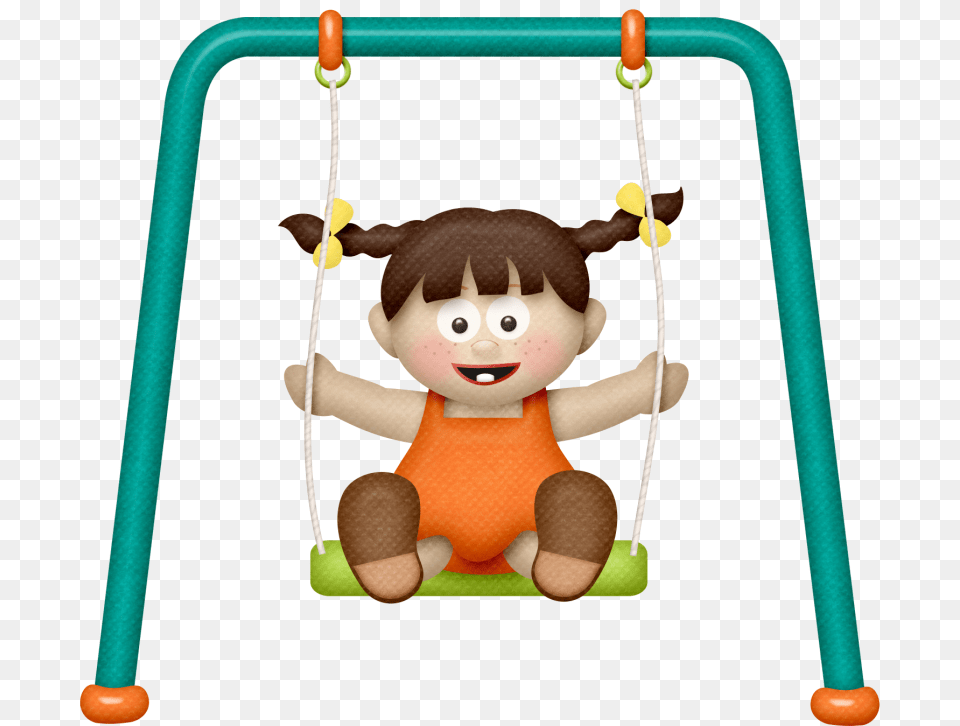 Lliella Playgroundgals Swings Clip, Toy, Doll, Face, Head Free Transparent Png