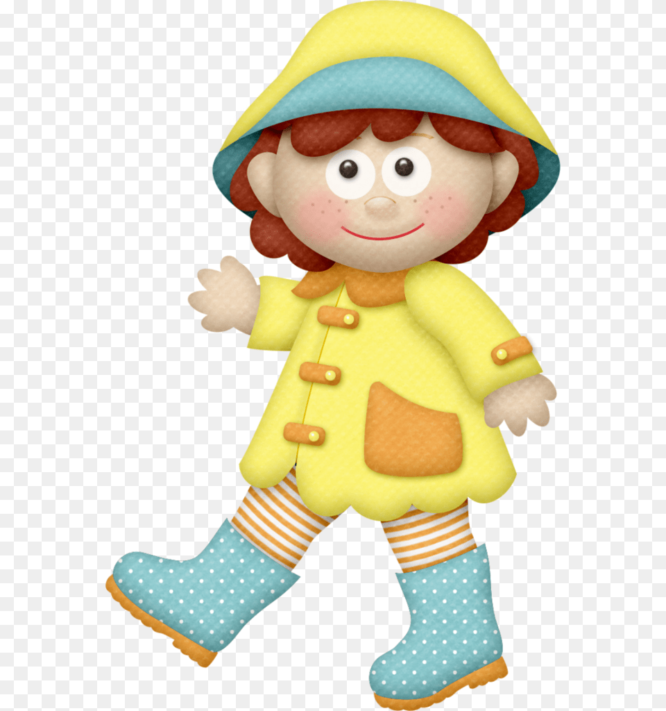 Lliella Rainrain Girl Clipart Clip Art And Dolls, Doll, Toy, Clothing, Coat Png