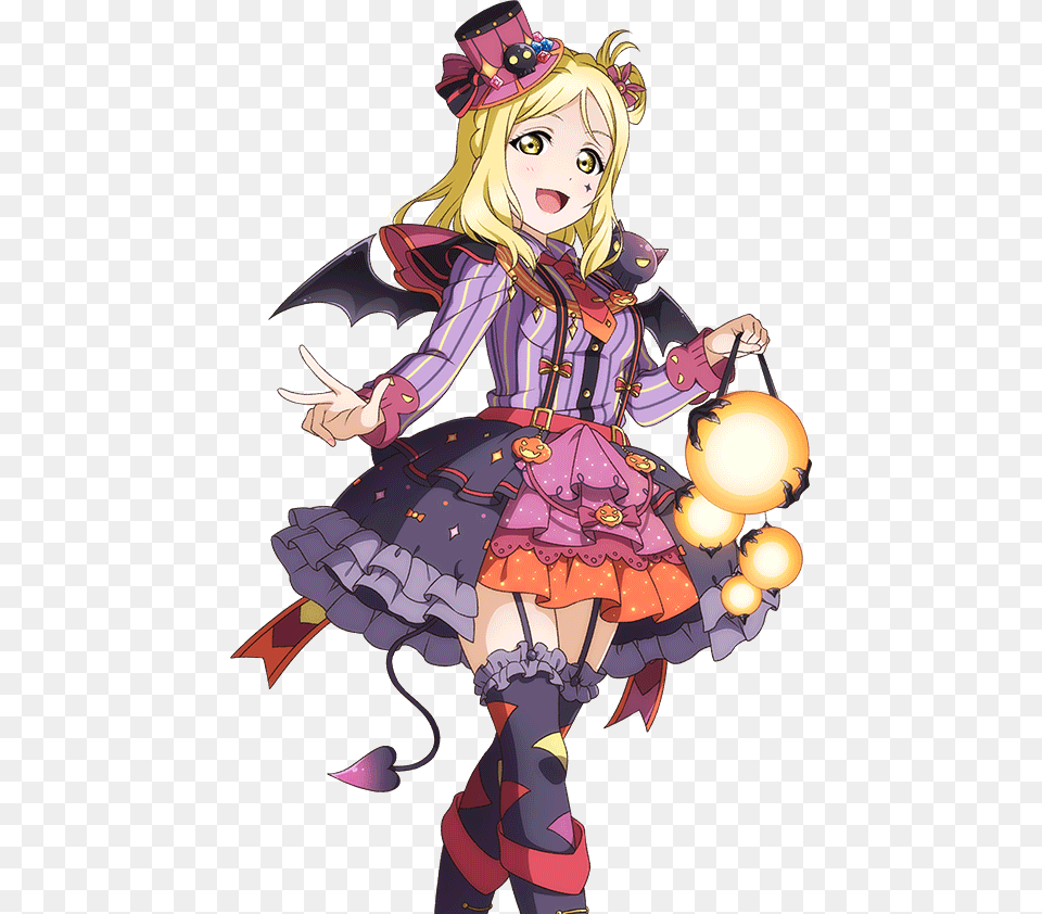 Llsif Love Live Lovelive Mariohara Anime Guiltykiss Love Live Mari Ohara Halloween, Book, Comics, Publication, Adult Png