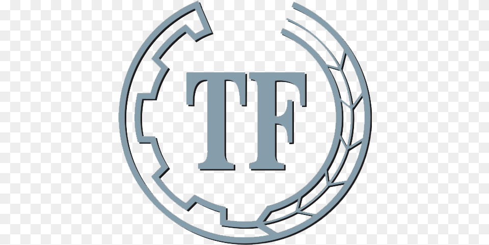 Llu Tf Logo Logo Gear Vector, Emblem, Symbol, Accessories, Jewelry Free Png Download