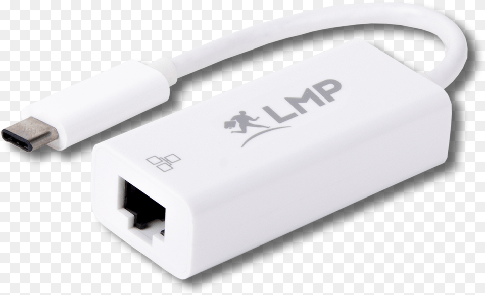 Lmp Usb C To Gigabit Ethernet Adapter Usb Cable, Electronics, Plug, Blade, Razor Free Transparent Png