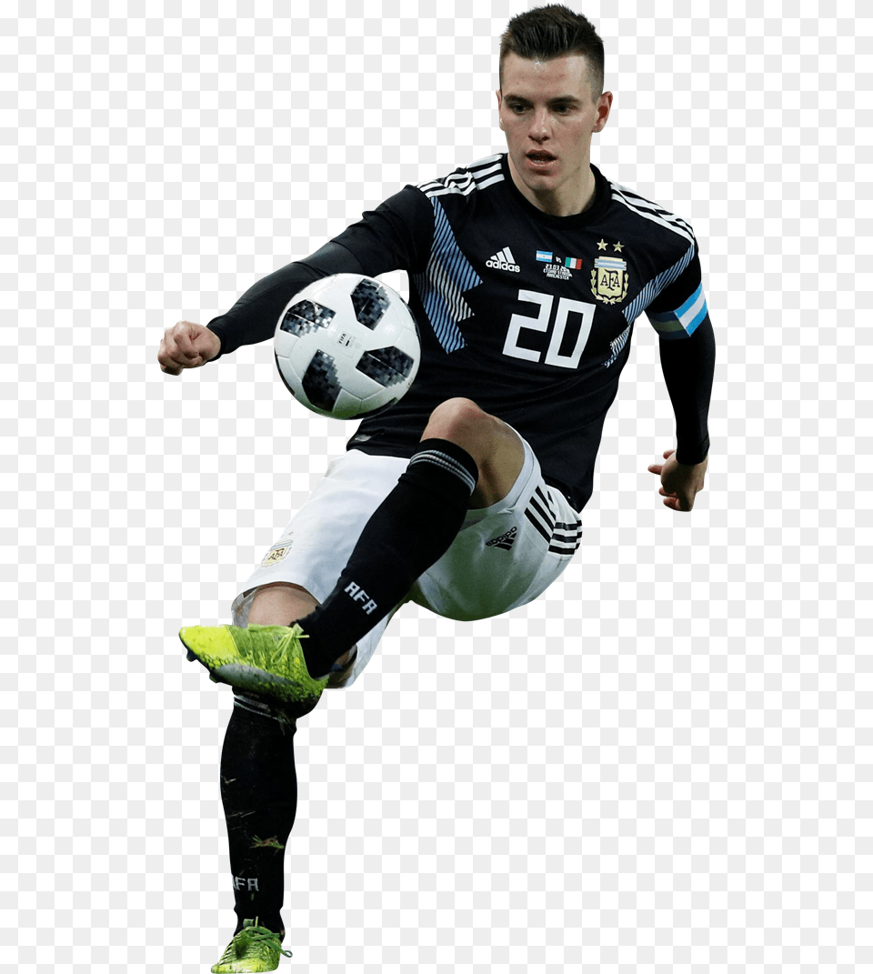 Lo Celso Argentina, Sport, Person, Hand, Soccer Free Png