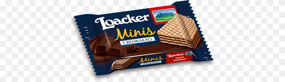 Loacker Napolitaner Hazelnut Cream Wafer, Food, Chocolate, Dessert, Sweets Png