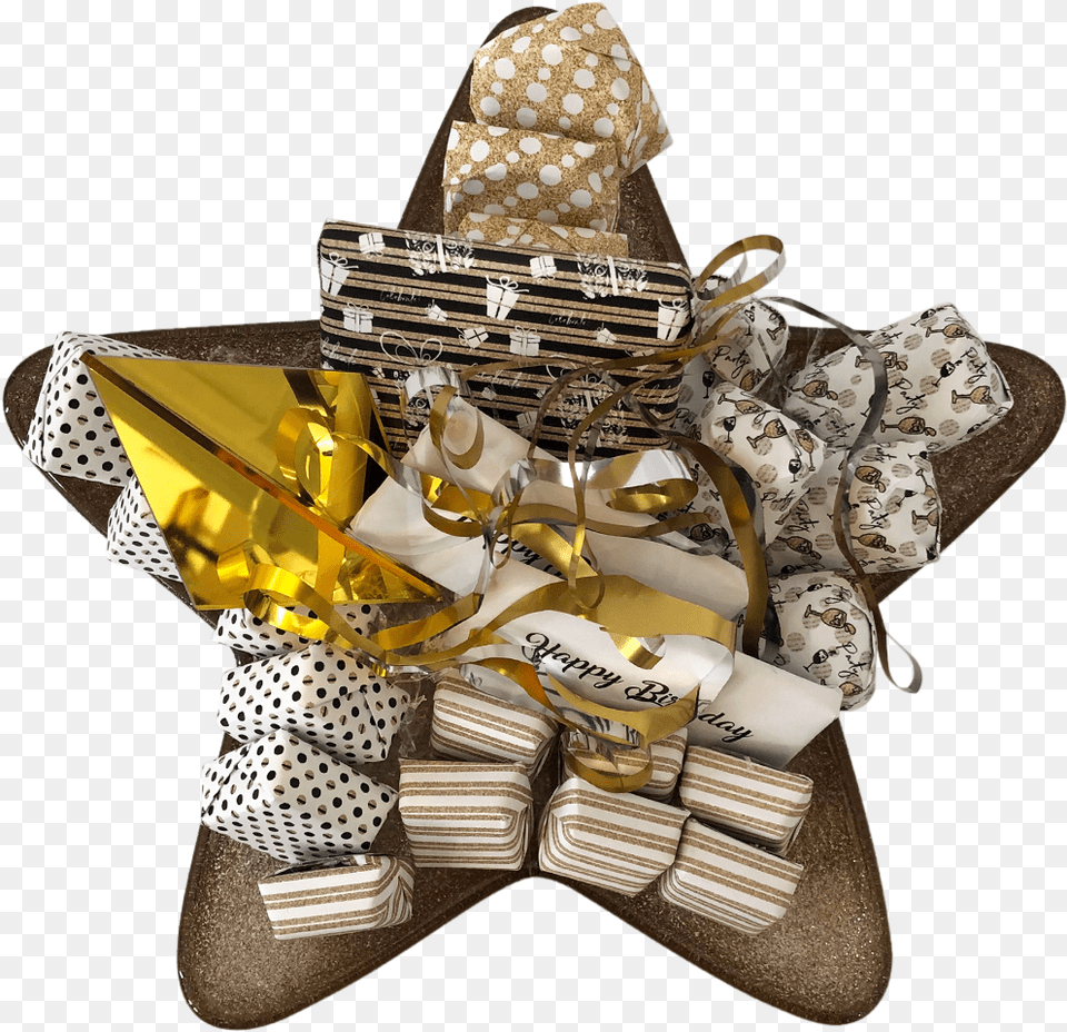 Load Into Gallery Viewer Birthday Gold Star Illustration, Accessories, Bag, Handbag Png Image