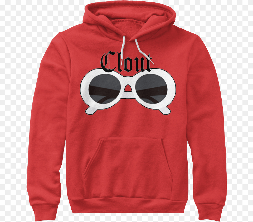 Load Into Gallery Viewer Clout Goggles Hoodie T Shirt, Clothing, Knitwear, Sweater, Sweatshirt Png Image