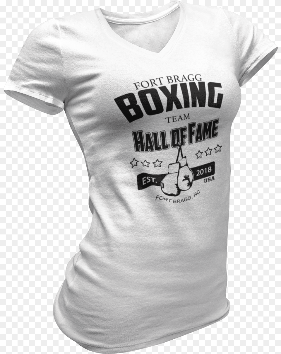 Load Into Gallery Viewer Fort Bragg Hof Ladies T Shirt, Clothing, T-shirt Png Image