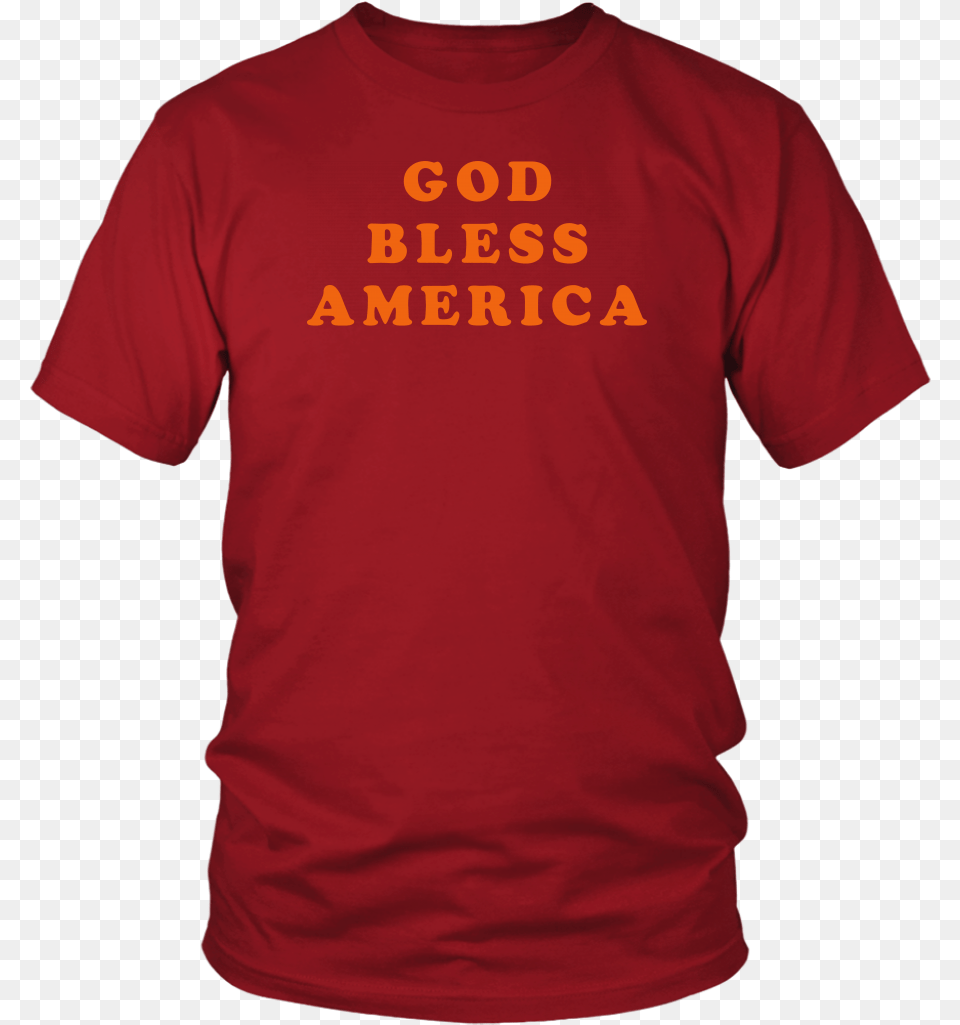 Load Image Into Gallery Viewer God Bless America Shirt Feminist Shirt Women Why Be Racist Sexist Homophobic, Clothing, T-shirt, Maroon Free Transparent Png