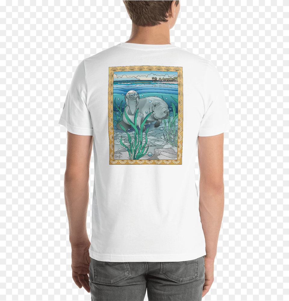 Load Into Gallery Viewer Manatee Us Space Force Shirt, T-shirt, Clothing, Jeans, Pants Png Image