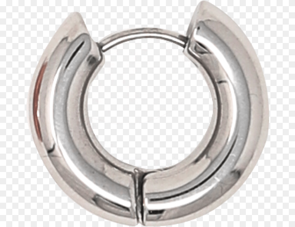 Load Image Into Gallery Viewer Nicole Hoop Earring Silver, Device, Appliance, Electrical Device, Washer Free Png Download