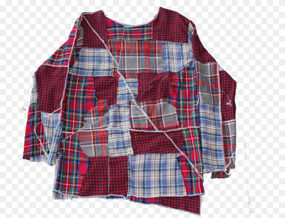 Load Into Gallery Viewer Overlocked Flannel Plaid, Clothing, Shirt, Patchwork, Tartan Png Image