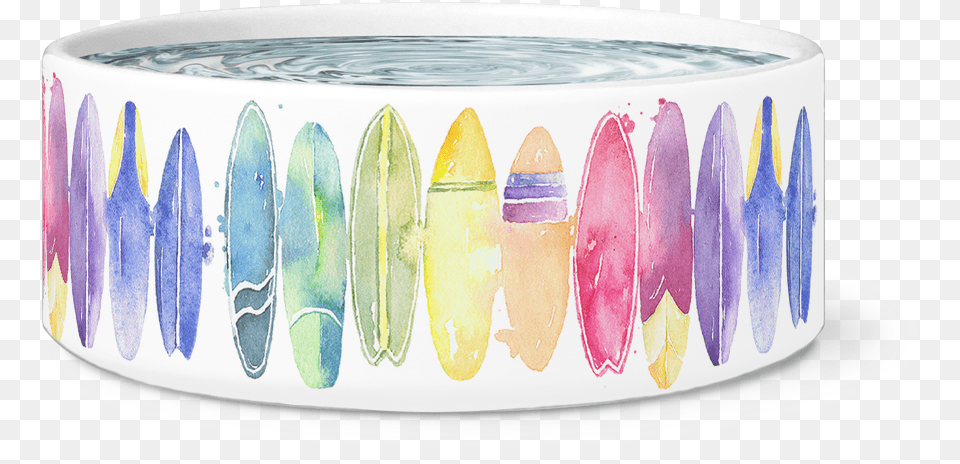 Load Image Into Gallery Viewer Surfboard Dog Bowl Surfboard, Nature, Outdoors, Sea, Sea Waves Free Png