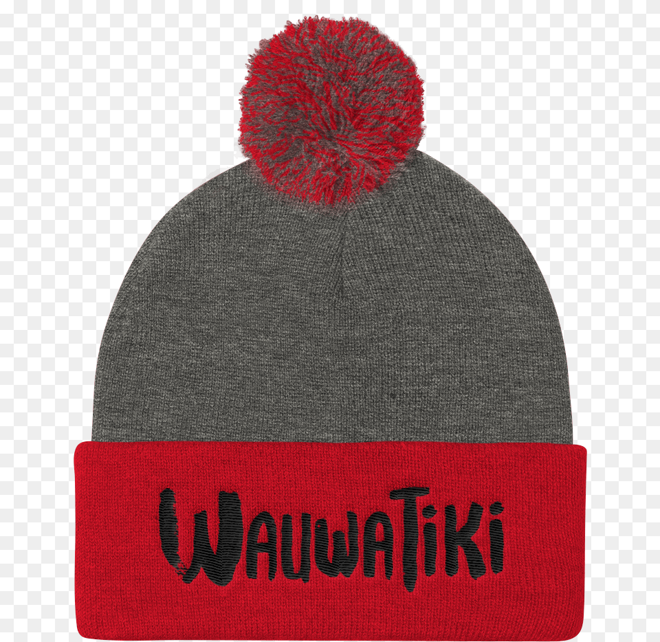 Load Image Into Gallery Viewer Tiki Pom Pom Knit Cap Knit Cap, Beanie, Clothing, Hat, Adult Free Png