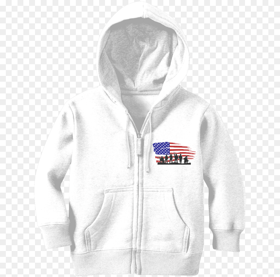 Load Image Into Gallery Viewer Torn Flag Soldiers Hoodie, Clothing, Hood, Knitwear, Sweater Free Png Download