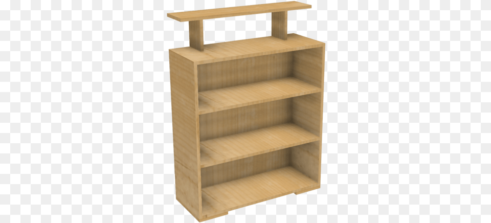Load In 3d Viewer Uploaded By Anonymous Shelf, Wood, Furniture, Hardwood, Plywood Free Png