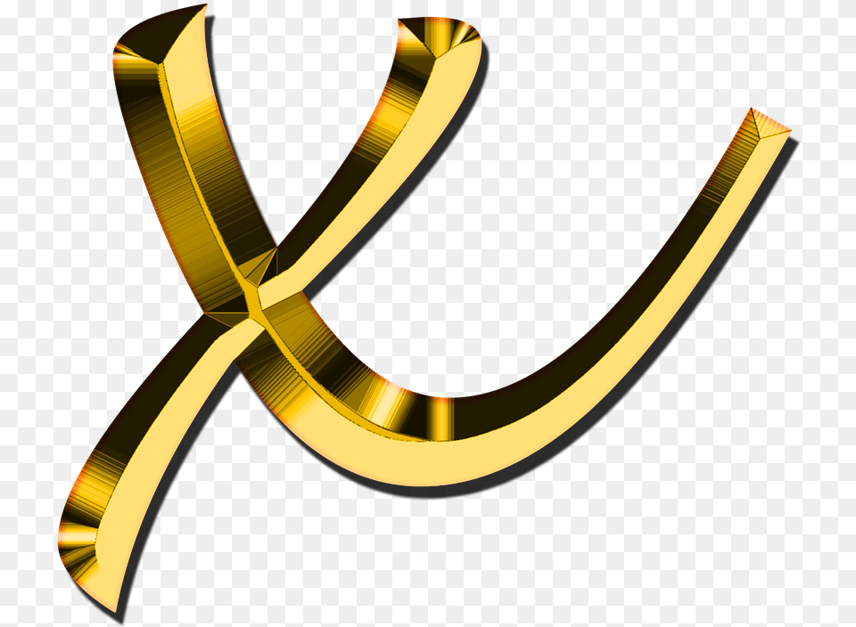 Transparent Gold X Transparent Background Free Png