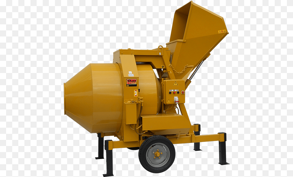 Loade Fed Tilting Drum Mixers, Bulldozer, Machine, Lighting, Construction Png